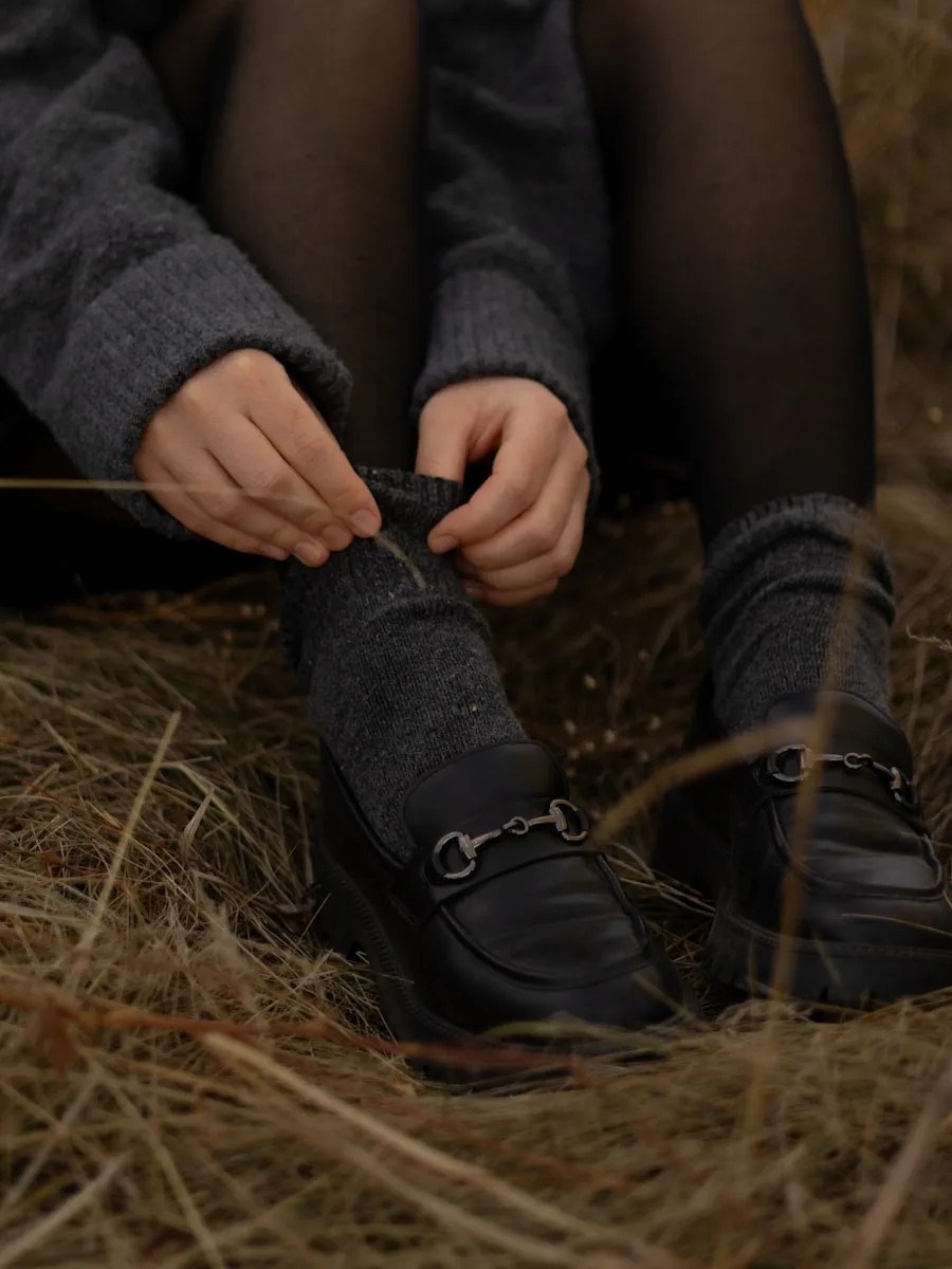Ancona 40 Loafer — Siyah Suet · 40 mm Loafer