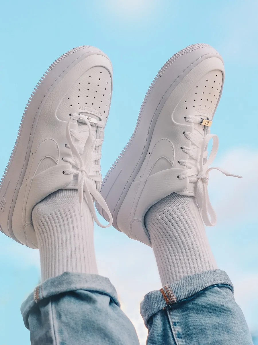 Nova Sneaker — Beyaz Dana derisi · Sneaker