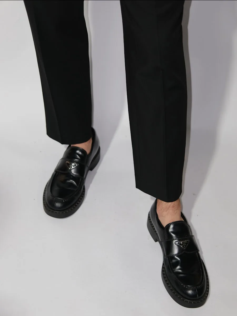 Modena 25 Loafer — Bordo Suet · 25 mm Loafer