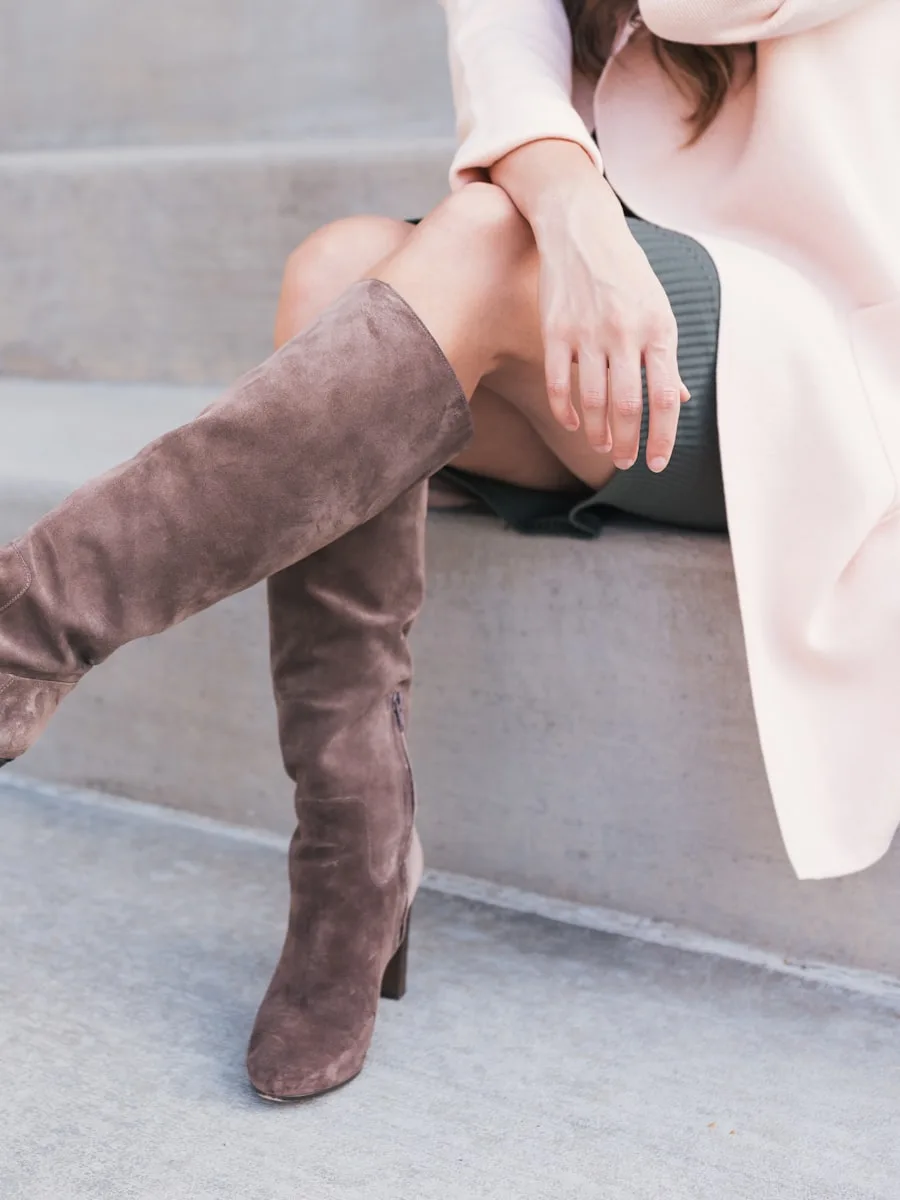 Lavinia 80 Topuklu — Bordo Napa deri · 80 mm Stiletto