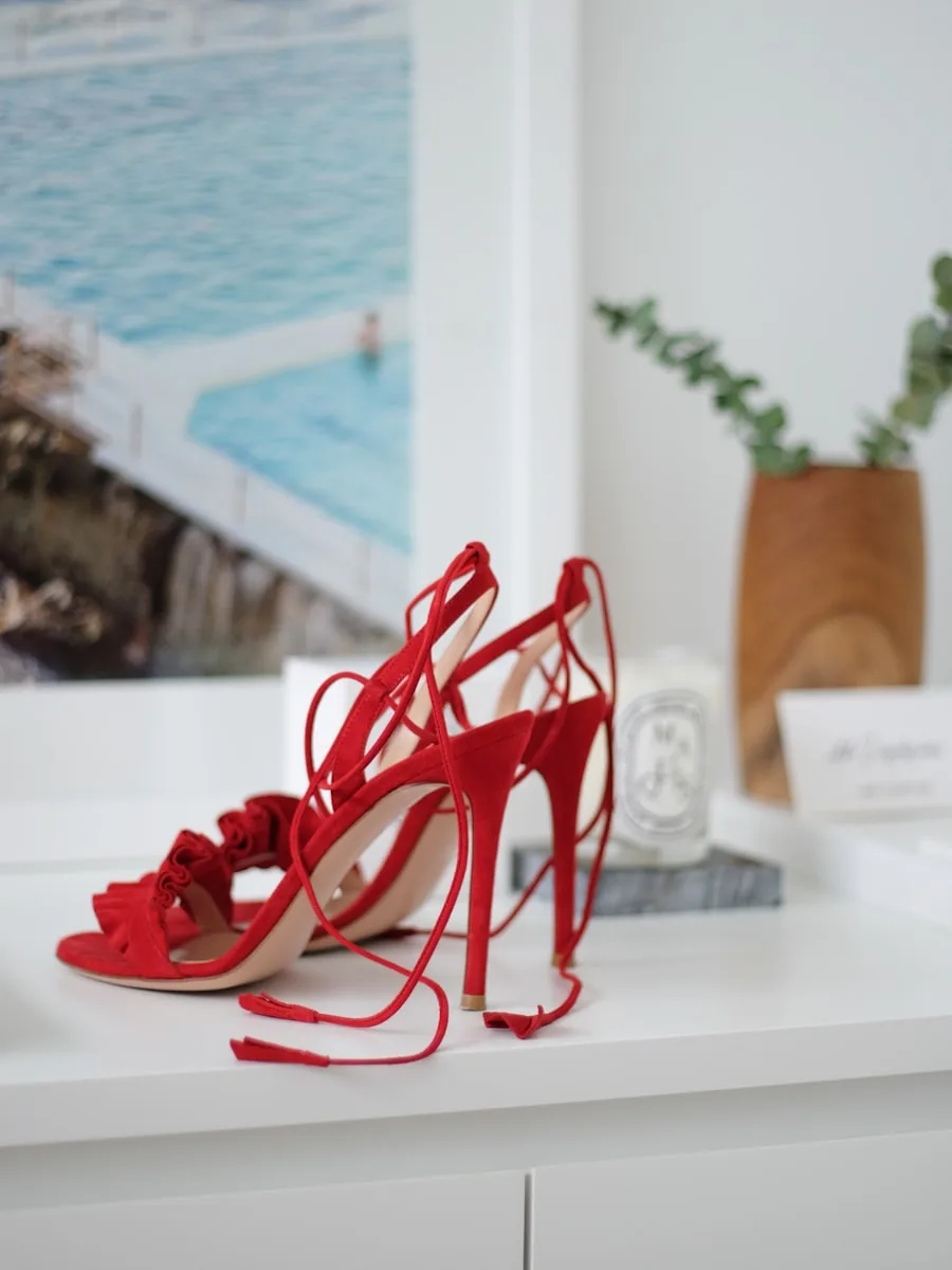 Lucia 105 Topuklu — Bej Napa deri · 105 mm Stiletto