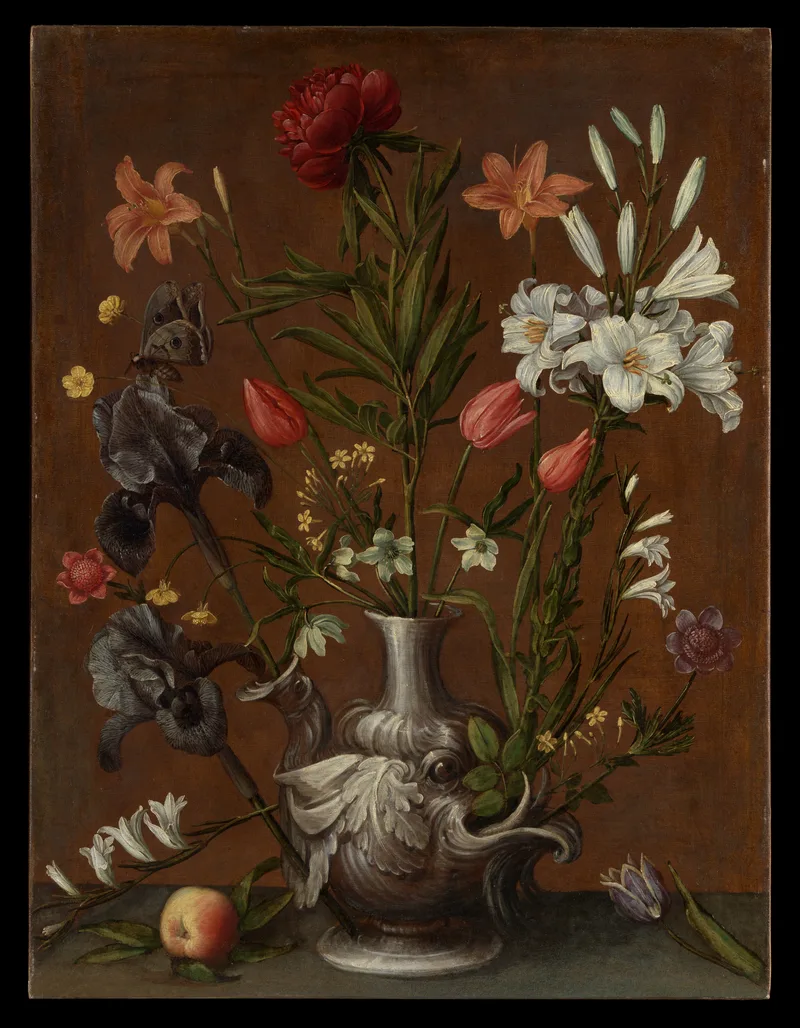 Orsola Maddalena Caccia — Grotesk Vazoda Çiçekler
