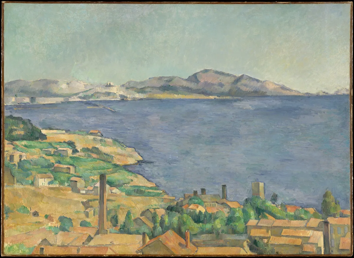 Decoshop Paul Cézanne The Gulf of Marseille Seen from L'Estaque